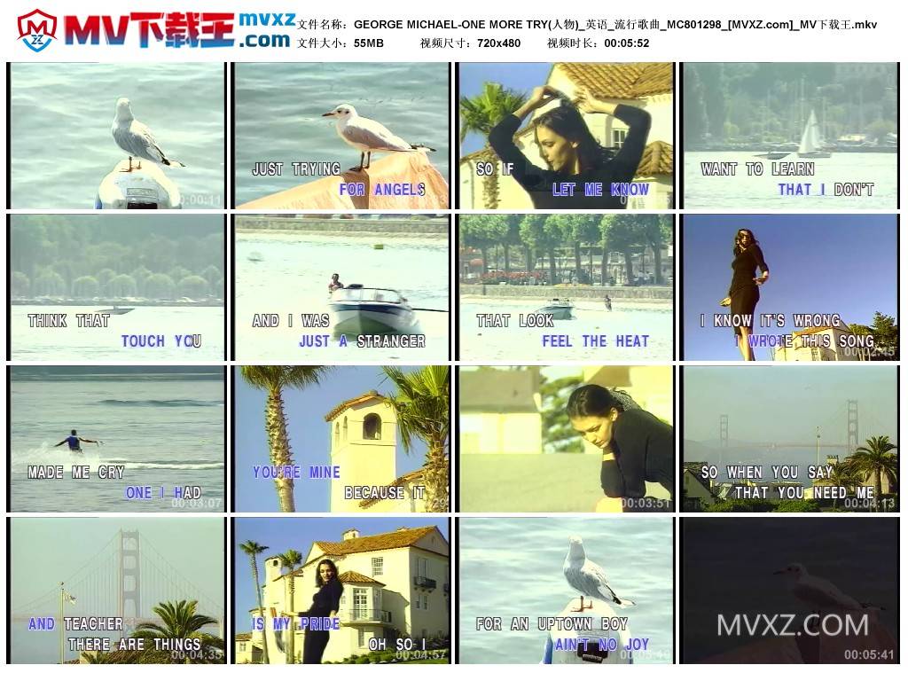 GEORGE MICHAEL-ONE MORE TRY(人物)_英语_流行歌曲_MC801298